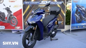 Honda SH Vetro Blue 2026 nhập Ý đã đổ bộ về Việt Nam
