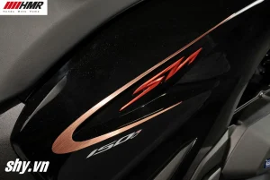 Honda SH150i Ý Sporty Edition màu đen