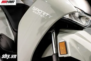 Honda SH350i Ý Sporty Edition màu xám khói