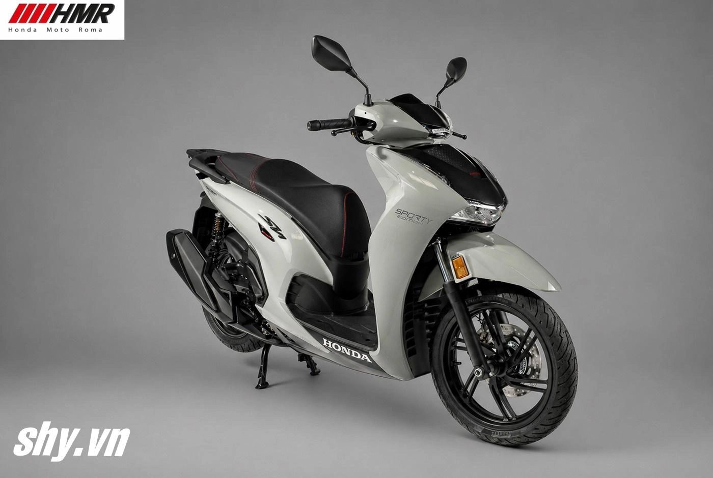 Honda SH350i Ý Sporty Edition màu xám khói
