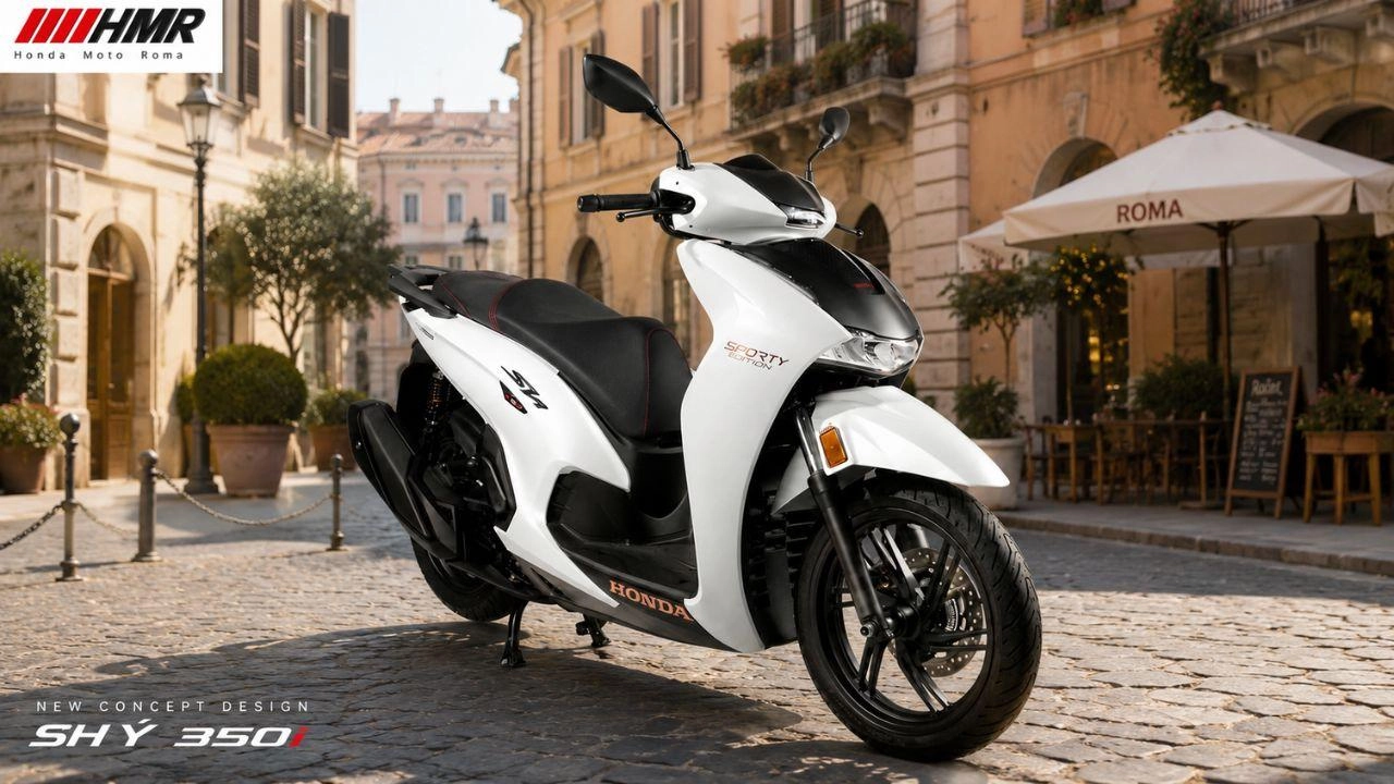 Honda SH350i New Concept Design 2026 là gì? Phiên bản SH mang đậm dấu ấn Made in Italy