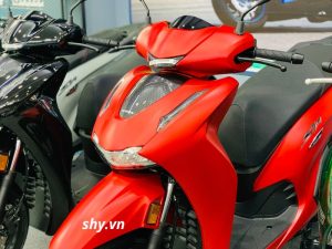 Honda SH350i Sporty đỏ nhám 2026: Giá xe nhập Ý