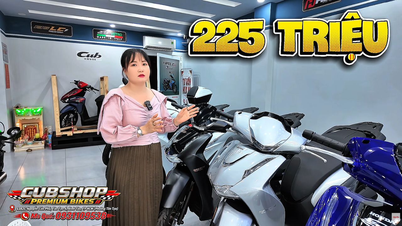 Giá tất cả phiên bản Honda SH150i nhập Ý tháng 09/2026 tại Cub Shop