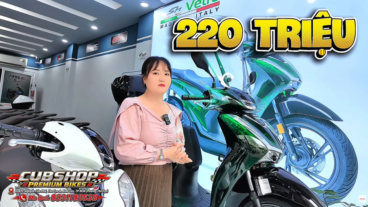 Giá tất cả phiên bản Honda SH150i nhập Ý tháng 09/2026 tại Cub Shop