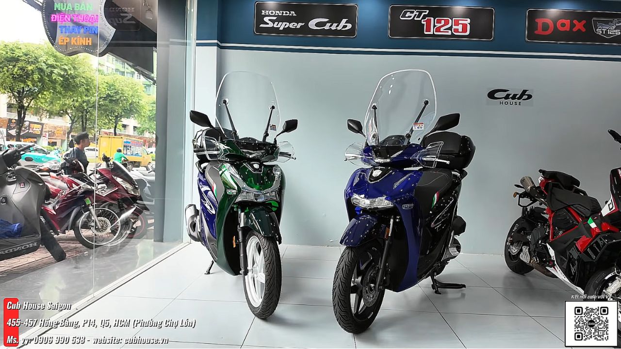 Honda SH Ý 150i Super Vetro 2in1