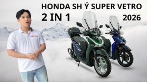 Honda SH Ý Super Vetro 2 trong 1 2026