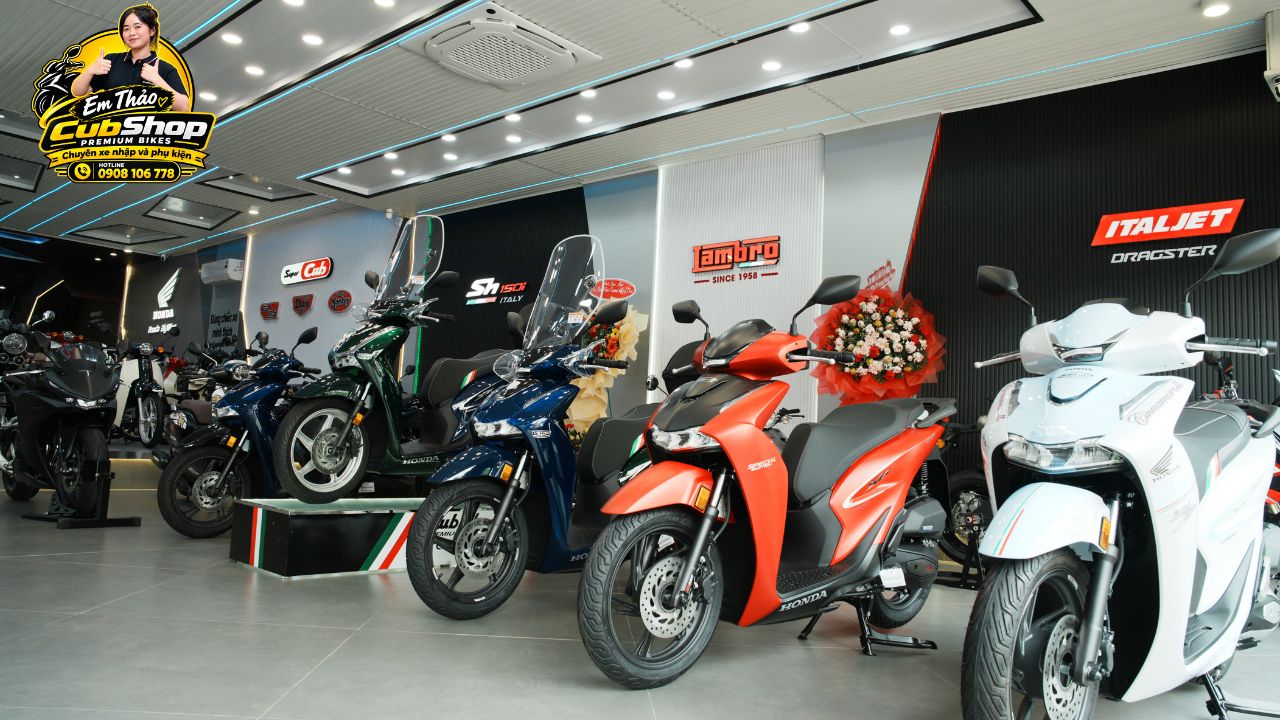 Địa điểm mua SH Ý nhập khẩu tại TP.HCM – CubShop Premium Bikes