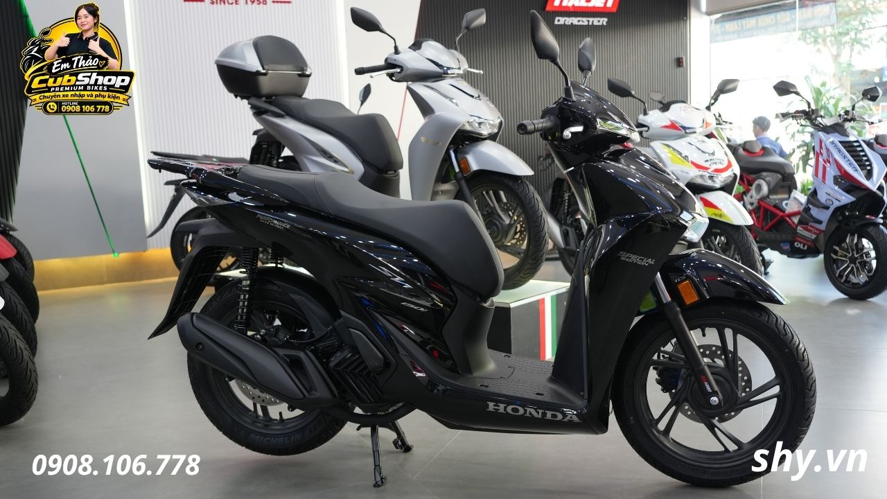 Honda SH150i Model 2027 Màu Đen Bóng